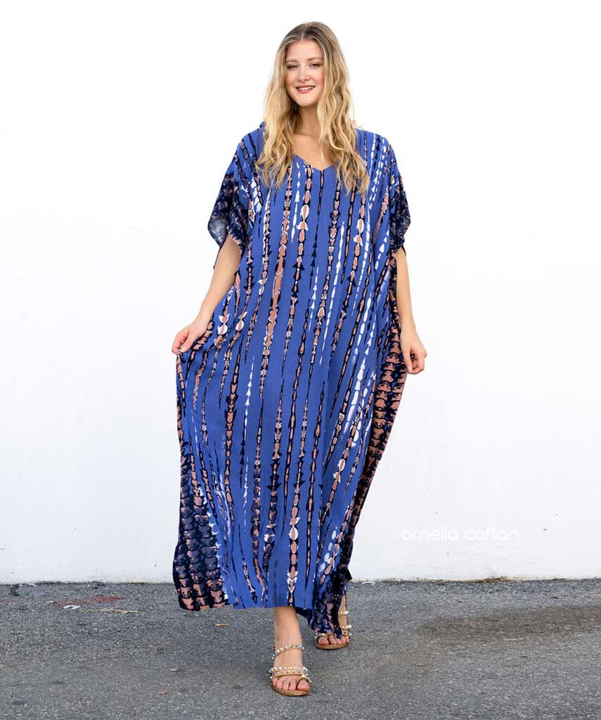 Mira | Dames Luchtige Boho Kaftan Zomerjurk | Maxi