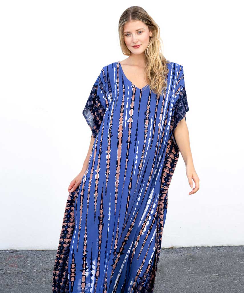 Mira | Dames Luchtige Boho Kaftan Zomerjurk | Maxi